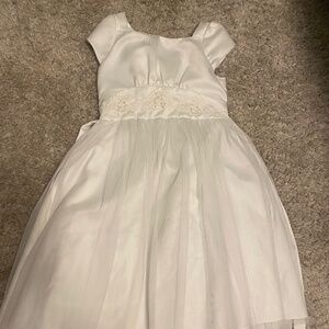 FIrst communion dress or white dress for wedding or dress up Girls Sz 10